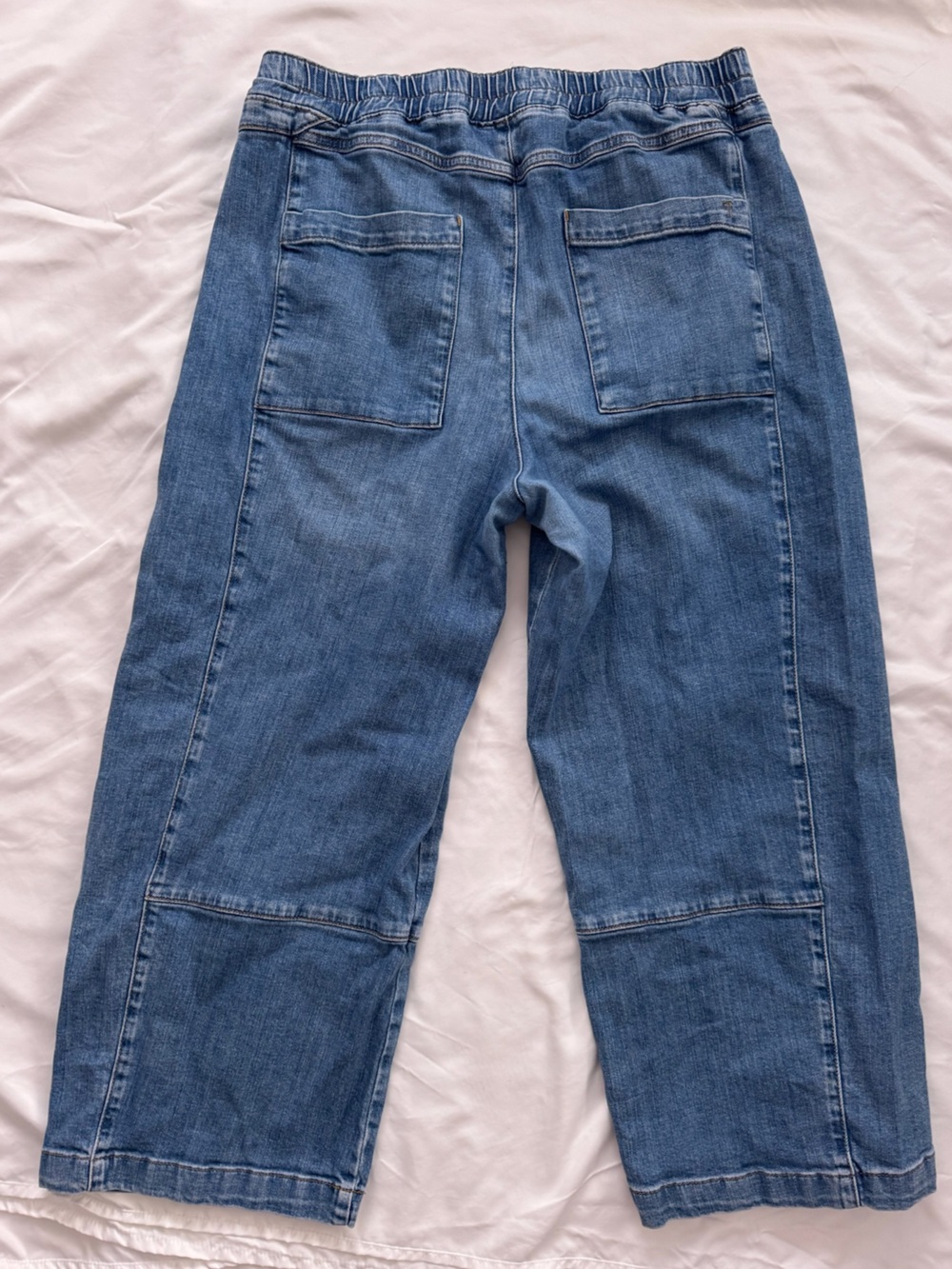 Anthropologie Pilcro Izzie Relaxed Pull-On Barrel Jeans - Picture 10 of 10